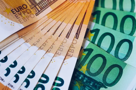 Euro money, Euro cash background